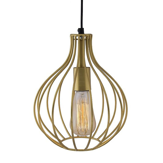 Golden Vintage Edison Filament hanging Crown , E27 hanging ceiling light for LED/filament bulb, decorative urban retro lighting