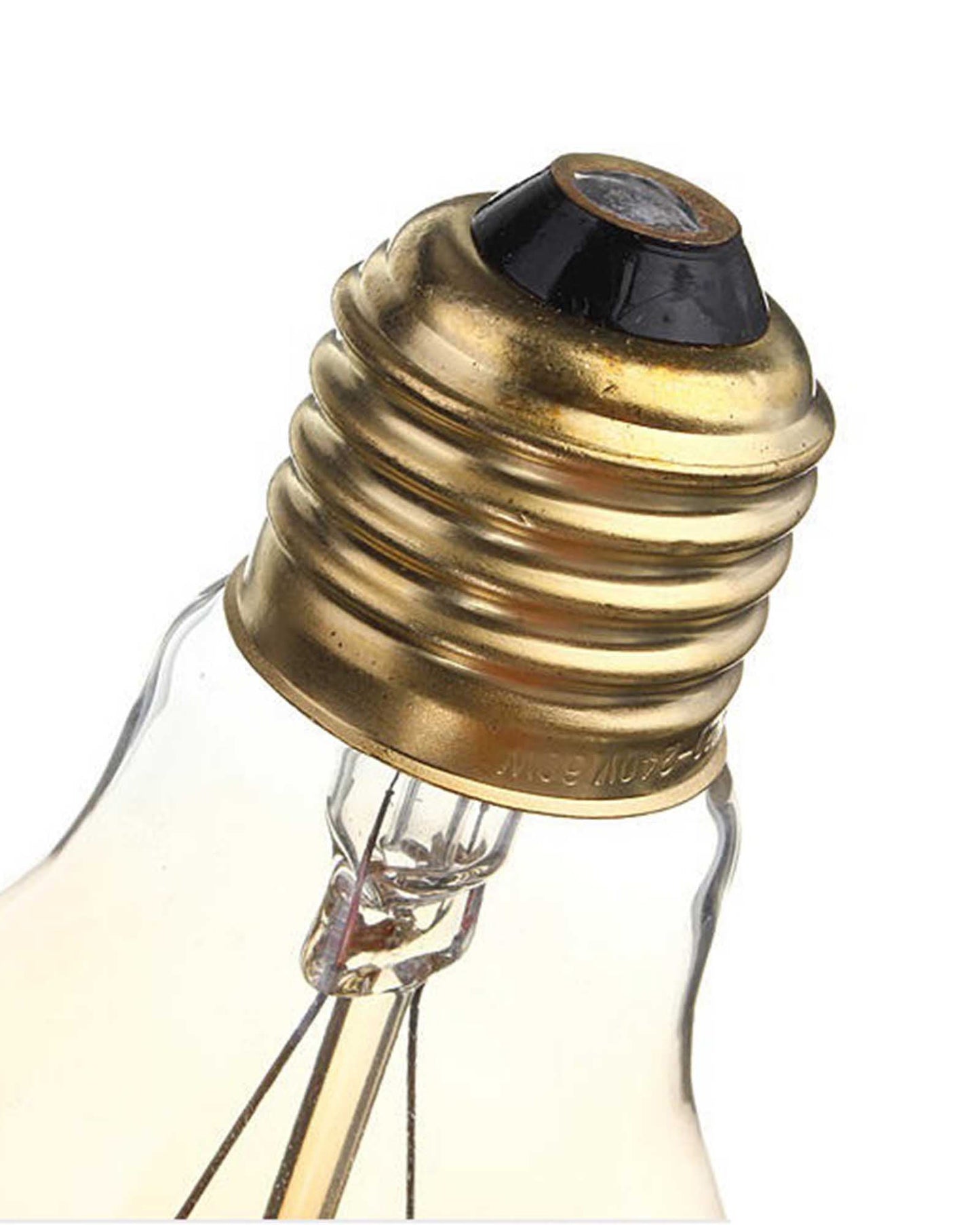 Filament A19 Vintage Edison Light Bulb, Quad-Loop Antique hanging light, E27 Base