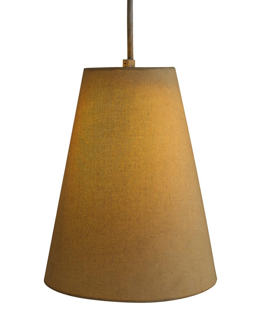 Khadi Fabric Hanging Cone Light, Pendant Ceiling Light E27