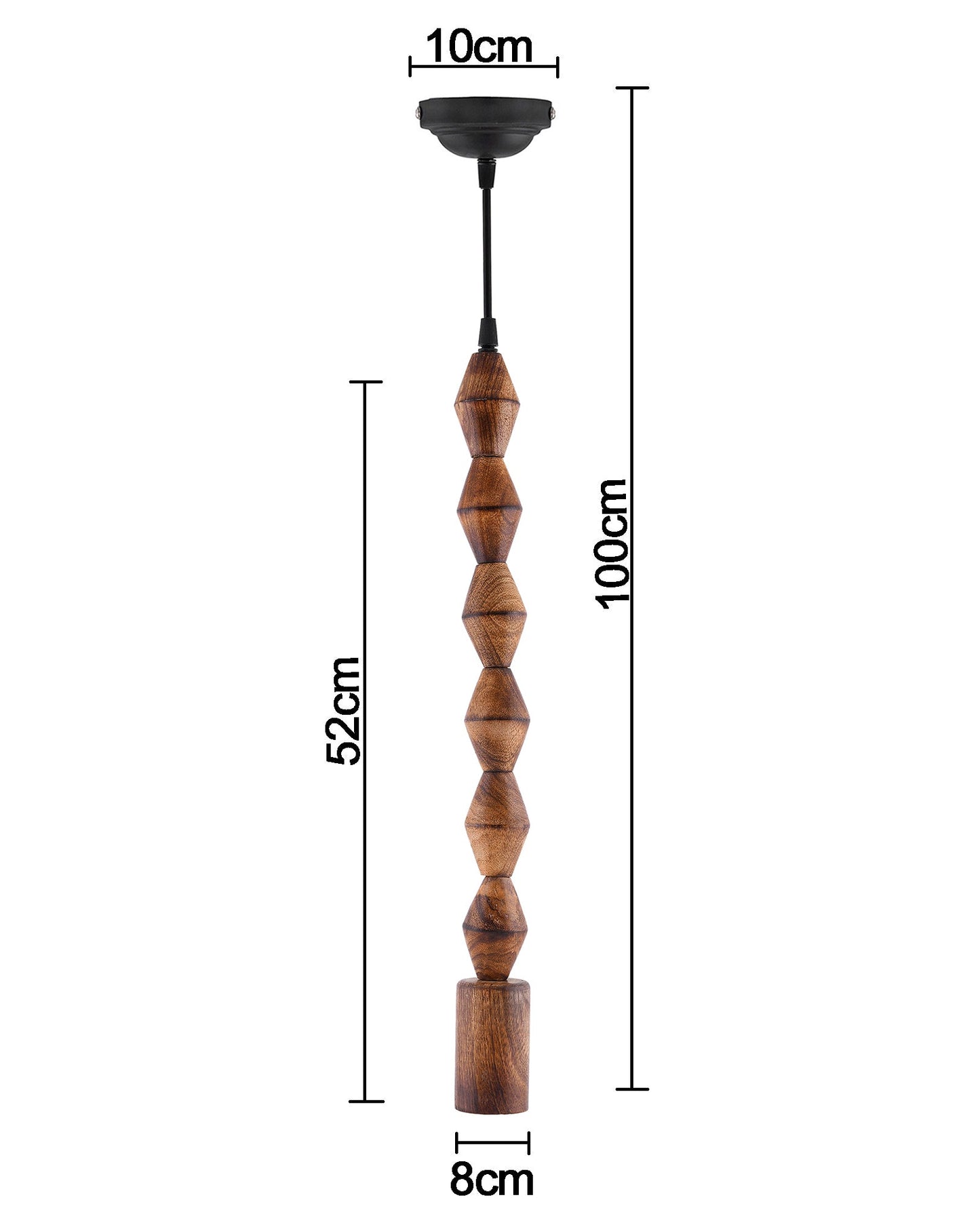 Rustic Diamond Beaded Swag Pendant, Balcony Bar Cafe Living Dining Room, Retro Loft Light, Ceiling Hanging Light