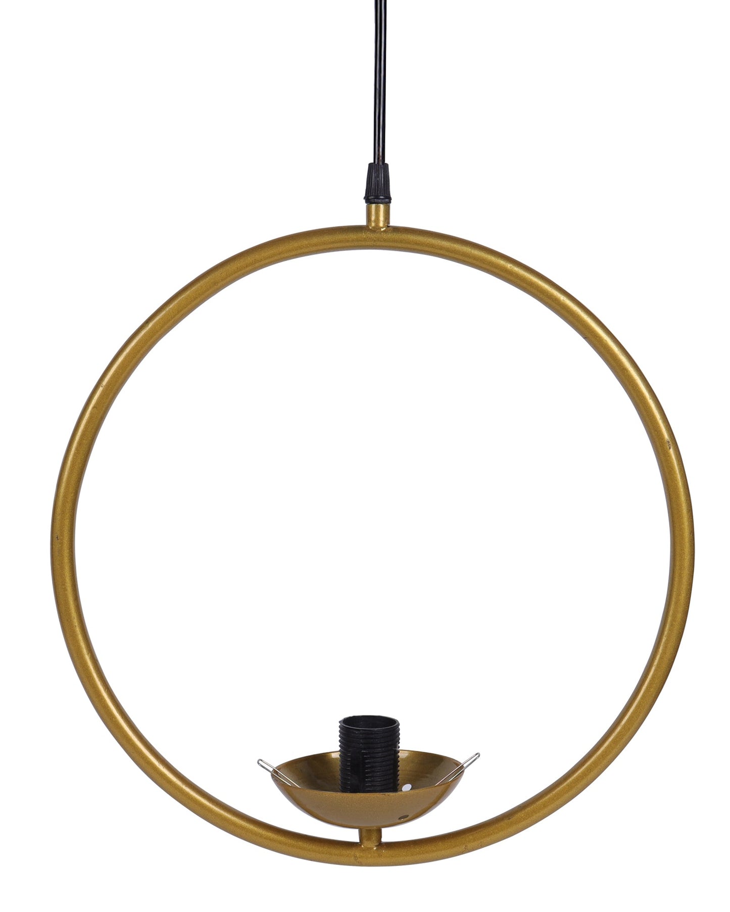 Mid Century Modern Light Chandelier Lighting, White Frosted Glass Globe Lampshade Pendant Indoor Hanging Light Fixture, Golden Round
