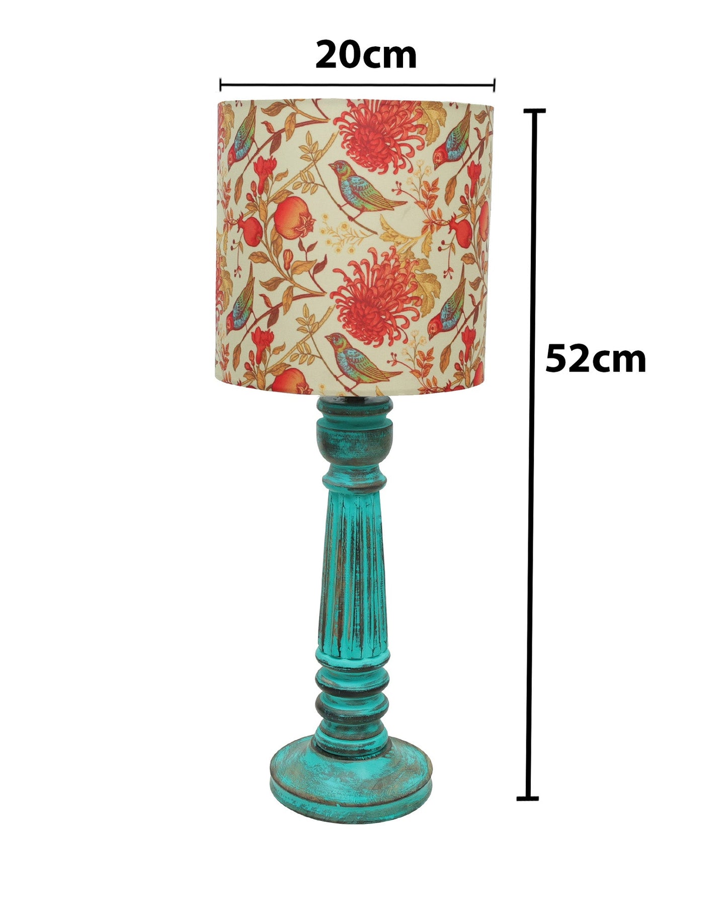 Traditional Country Cottage Table Lamp Antique Algae Athens Desk Lamp for Bedroom Living Room