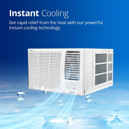 Voltas 1.5 Ton, 5 Star, Inverter Window AC (Copper, 2-in-1 Adjustable Mode, Vertis Elite)