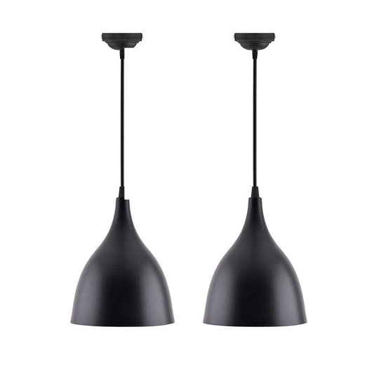 Homesake® Single Head Metal E26 / E27 Hanging Pendant Ceiling Decorative Vintage Chandelier For Living Room, Home, Hall Jhumar Lighting, Decorative, Kitchen Area and Dining Room Light- Pack of 2