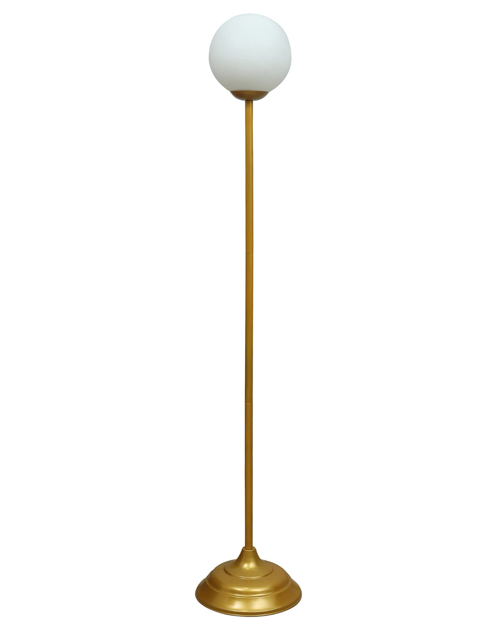 Homesake® Floor Lamp Standing Lamp | On/Off Foot Switch | Tall Modern Floor Lamp for Living Room | Bedrooms | Corner Lamp for Living Room | Office | Farmhouse | (Matt Black)