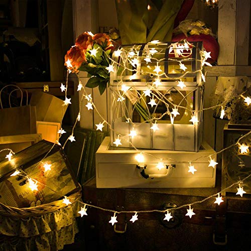 Homesake® 50-LED Fairy Copper String Lights 5m Waterproof, for Home Festival Deor, Diwali Decorations for Home Light, Fairy Lights for Room Decoration, Led Light for Decoration Warm White, (Pack Of 1)