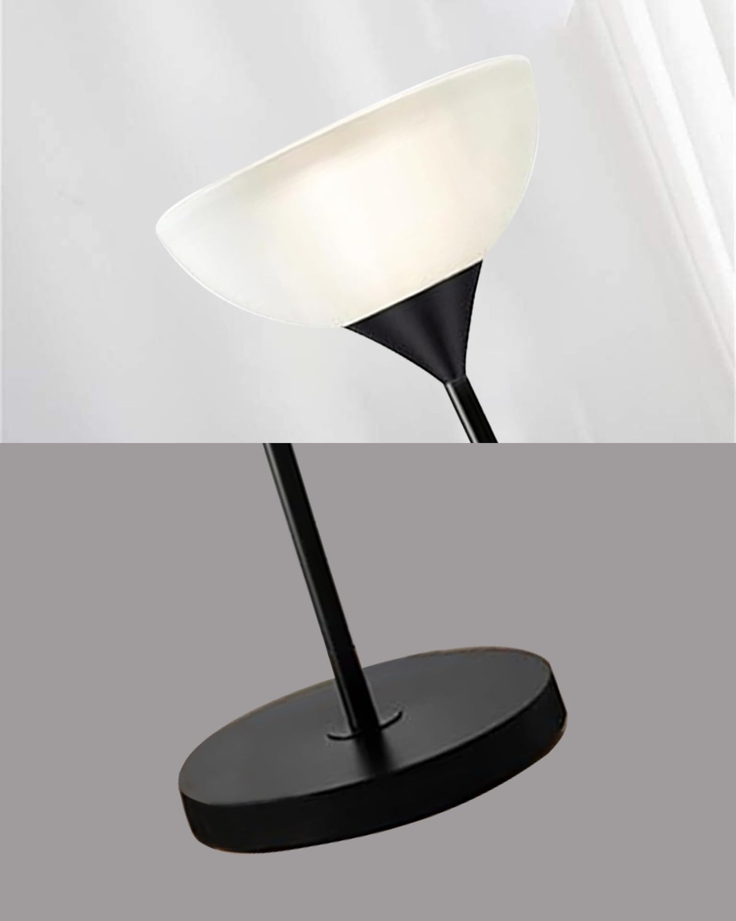 Homesake® Sky Dome Standing Lamps with Acrylic Shade | Modern Floor Lamp for Living Room, Bedrooms, Corner Lamp for Living Room | Standing Lamp (Duo Shelf)