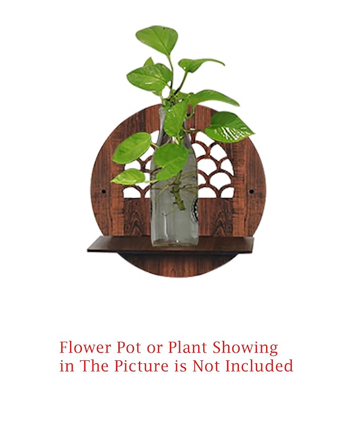 Wall Planters,Modern Succulent Planter Wood MDF Hanging Planter for Herb,Small Cactus Perfect for Balcony, Room and Patio Decor,set of 4