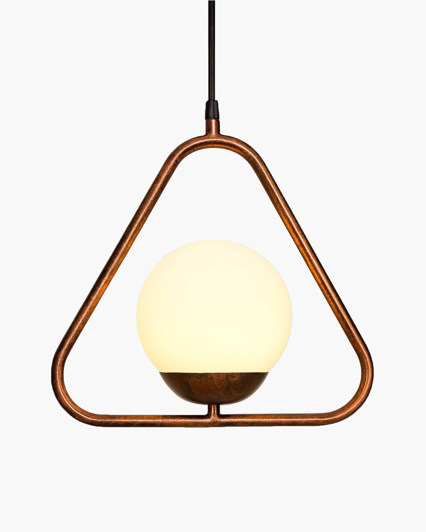 Homesake Chandelier For Living Room,Mid Century Modern Jhumar Lighting For Home Hall, Jhoomar, Chandelier For Living Room (Rubbed Bronze Triangle)