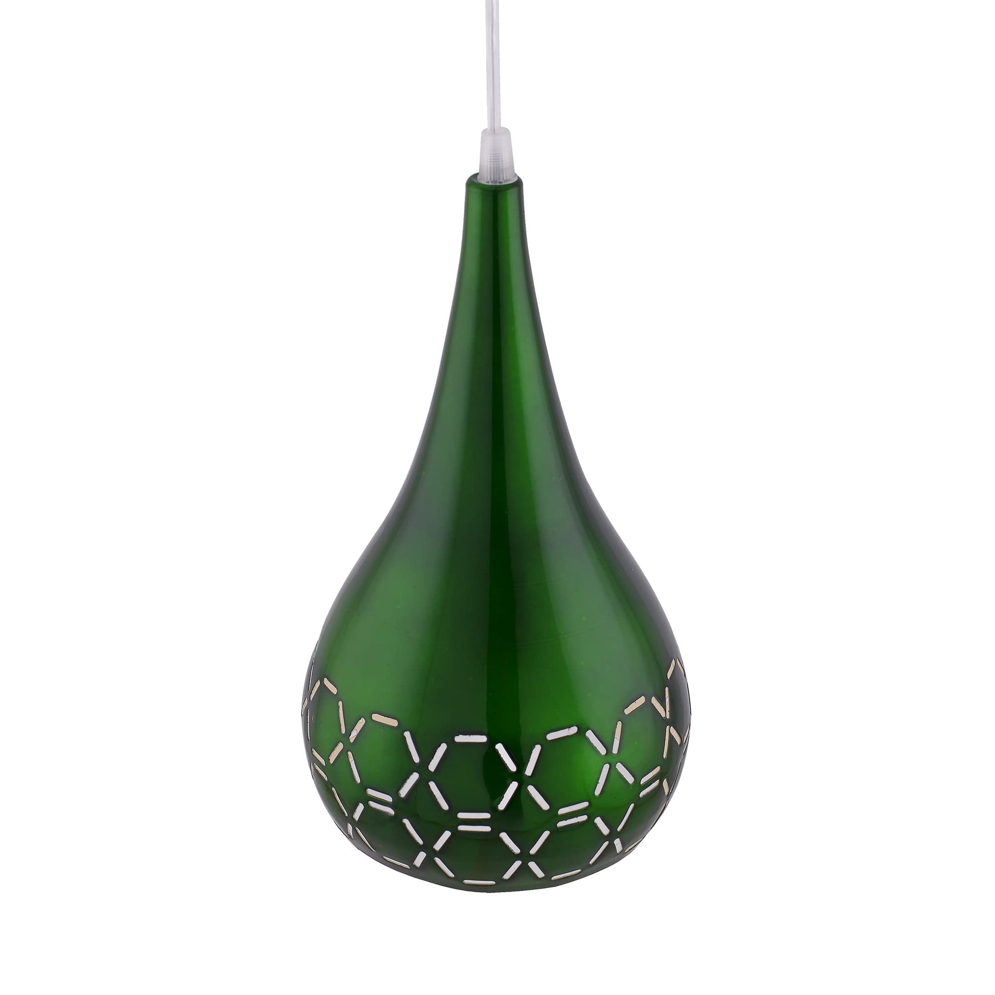 Homesake® 3-Lights Cluster With Glossy Spining Cross-Cut Hanging pendant Lamp, Ceiling Light, E27 Holder, Decorative, White, URBAN Retro, Nordic Style, LED/Filament ( 3-Lights Round)