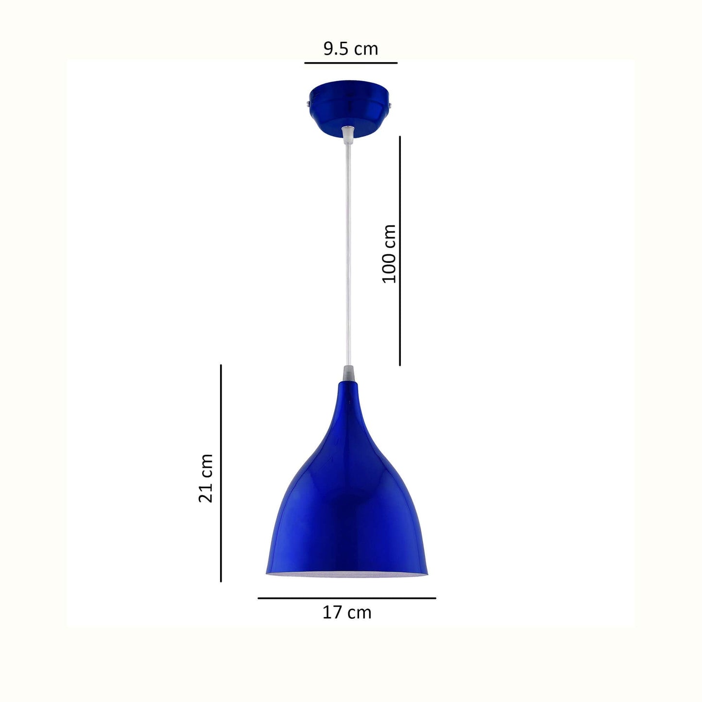 Homesake® Glossy Spining Top Hanging pendant Lamp, Ceiling Light (Red, Spining)
