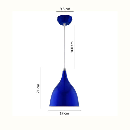 Homesake® Glossy Spining Top Hanging pendant Lamp, Ceiling Light (Red, Spining)