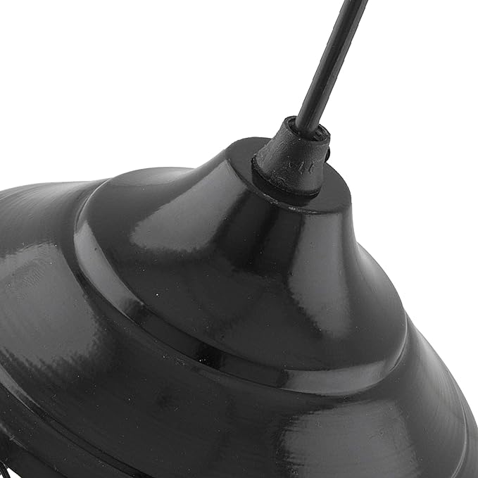 Matt black Crystal hanging lantern light, ceiling light, Nordic E27 pendant