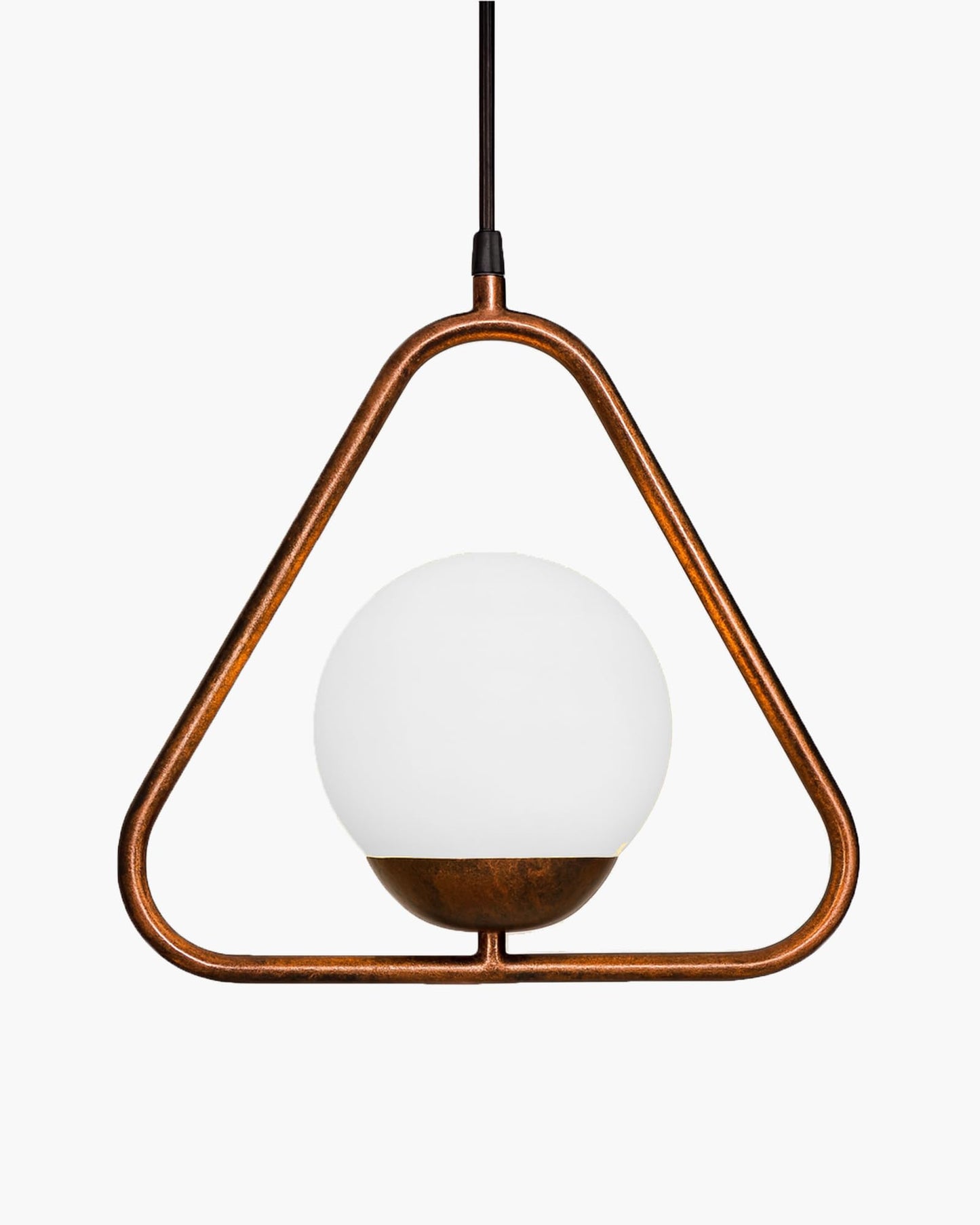 Homesake Chandelier For Living Room,Mid Century Modern Jhumar Lighting For Home Hall, Jhoomar, Chandelier For Living Room (Rubbed Bronze Triangle)