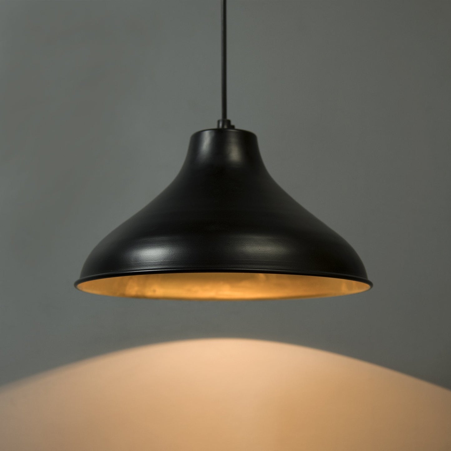 Homesake® Cubist Crown Hanging Black Lamp, Pendant Light, Modern Industrial Hanging Ceiling Lamp for Dining Table, Kitchen Island, Café & Bar