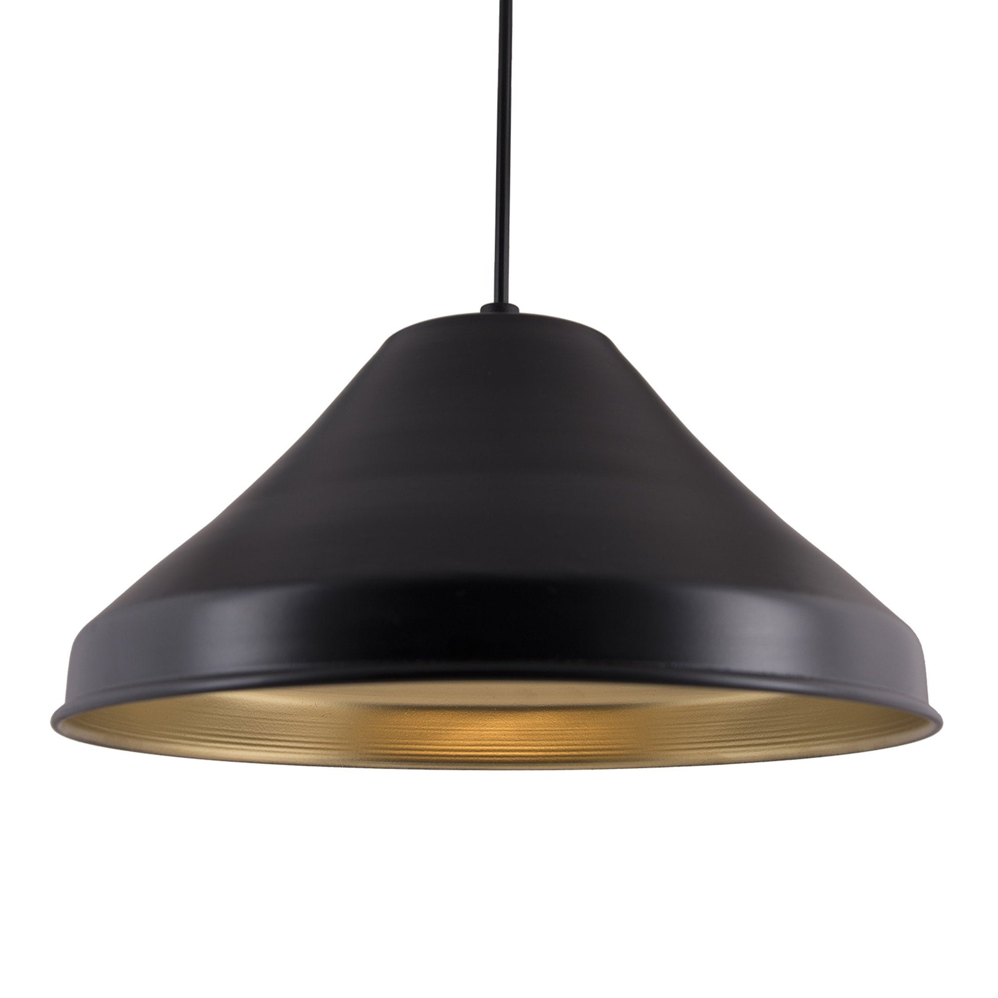 Homesake® Hanging Light Black, Inverted Cone | Ceiling, Pendant Light Nordic E27, For Living Room, Bedroom - Home Decor Items