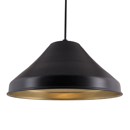 Homesake® Hanging Light Black, Inverted Cone | Ceiling, Pendant Light Nordic E27, For Living Room, Bedroom - Home Decor Items