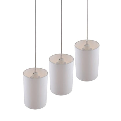 3-lights Linear Cluster Chandelie shade hanging Pendant Light, kitchen area and dining room light