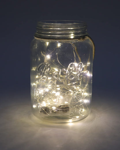 Homesake® Rustic Mason Jar Wall Scones with Firefly String Lights, ramadan decorations for home, ramzan decoration items festive decor, home decoration items for living room (Wall Mason Jar)