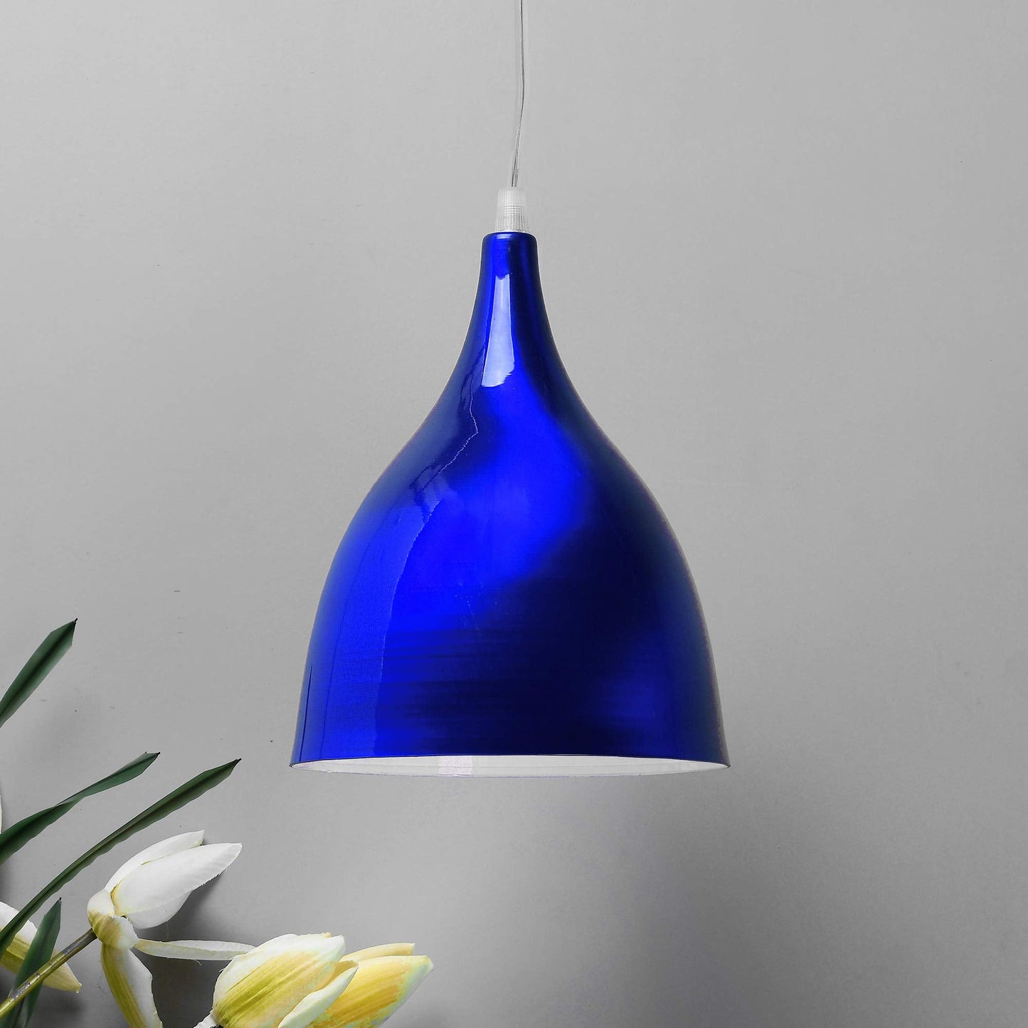Homesake® Glossy Spining Top Hanging pendant Lamp, Ceiling Light (Red, Spining)