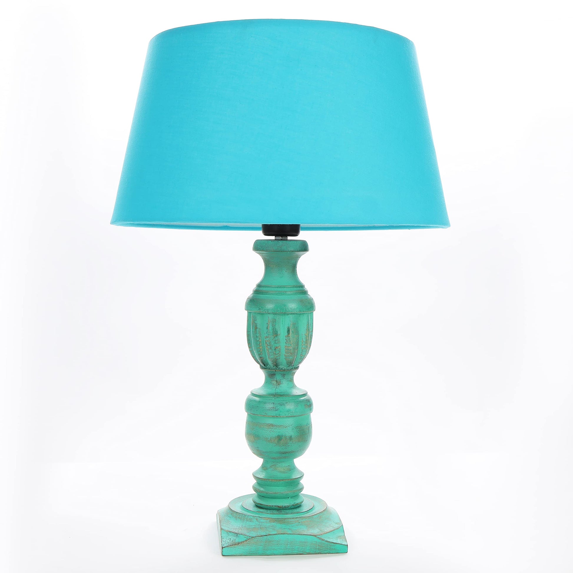 Homesake ® Rustic Algae French Trophy Carved Table lamp home decoration with Shade