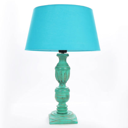 Homesake ® Rustic Algae French Trophy Carved Table lamp home decoration with Shade