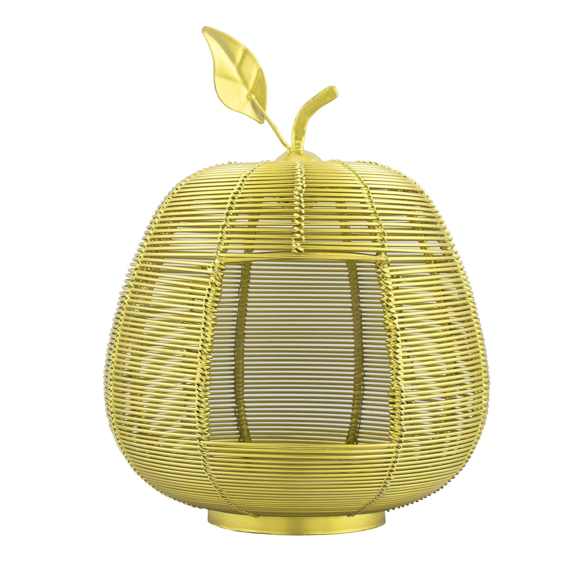 Homesake® Copper Apple Classic Candle Holder, Home Decor, Wedding Accent, Event or Party Centerpiece, Rose Gold