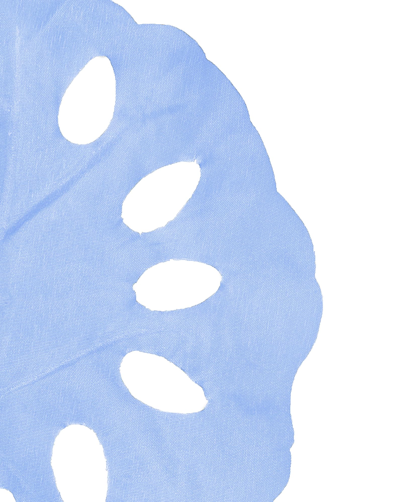 Homesake® Faux Long Monstera Leaf Stems, Set of 2 Artificial Branches with 5 Sticks Each, Pot Not Included, Decorative Plant for Vase, Tabletop, Living Room, Home Décor, Green