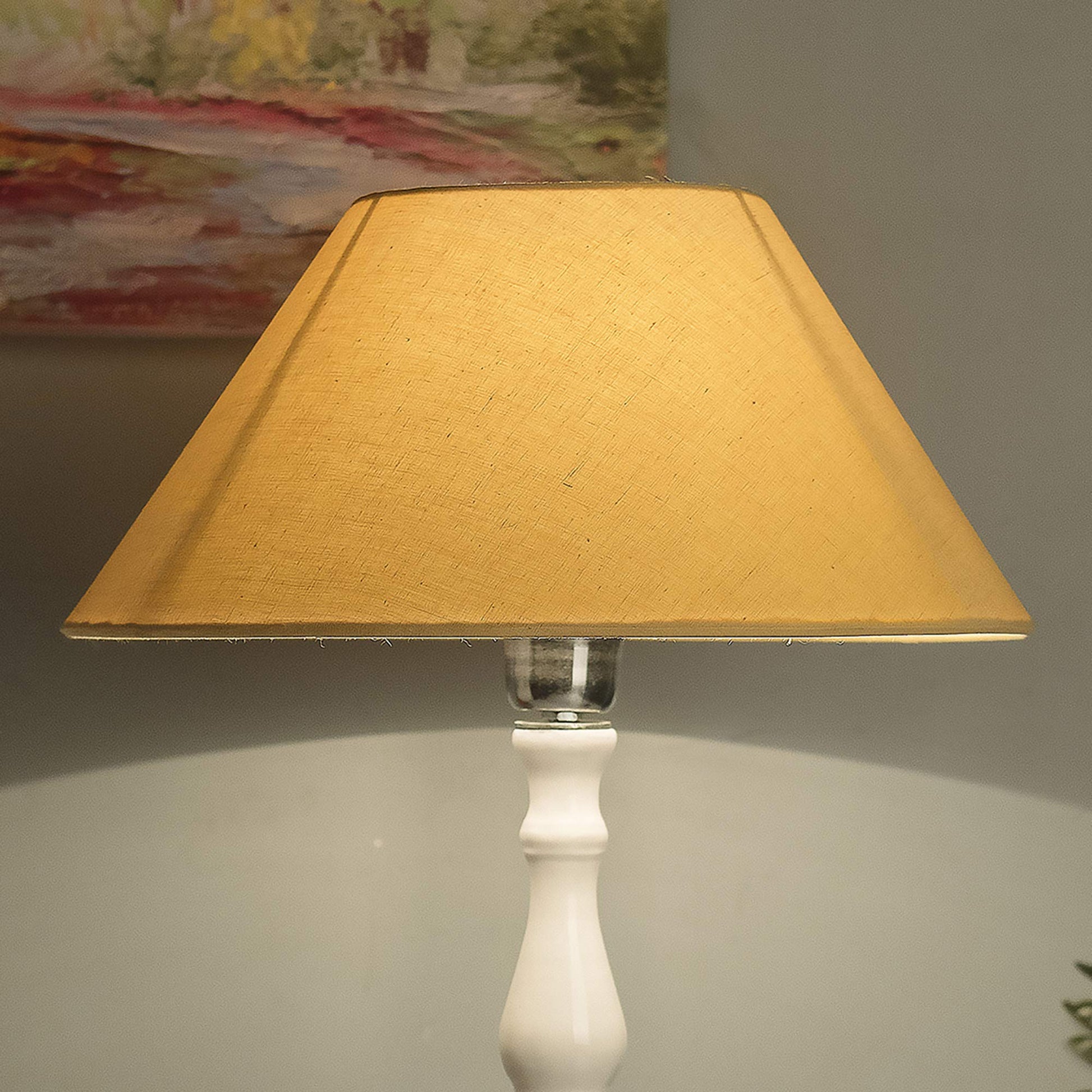 Homesake® Classic Golden Cone Cotton Shade, set of 2 (For E27, E14 and B-22 base)