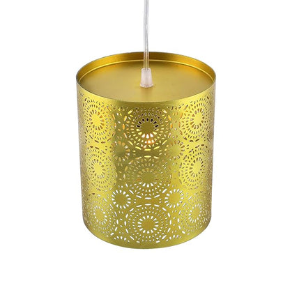 3-Linear Linear Cluster Chandelier Filgree Hanging Gold Moroccan Hanging Light, E27 Holder, Decorative, White, URBAN Retro, Nordic Style, LED/Filament