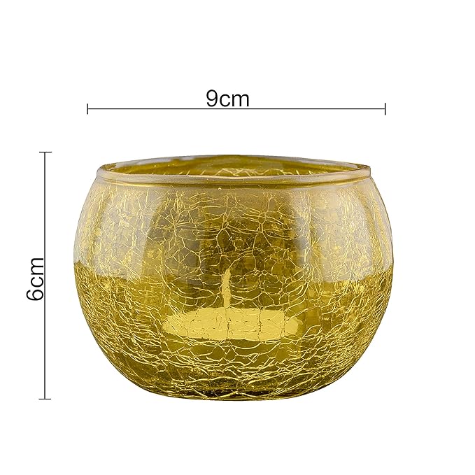 Moroccan Glass Mosaic Candle Holder, Tea Light holder Votive, Set of 2