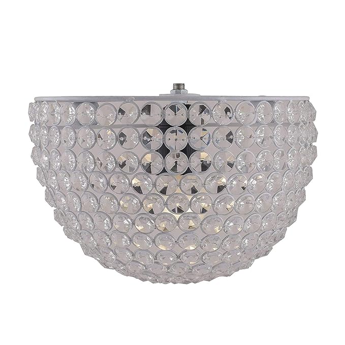 Crystal Round Wall Sconce Lamp, Decorative Door Light,Crystal