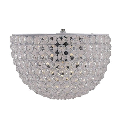 Crystal Round Wall Sconce Lamp, Decorative Door Light,Crystal