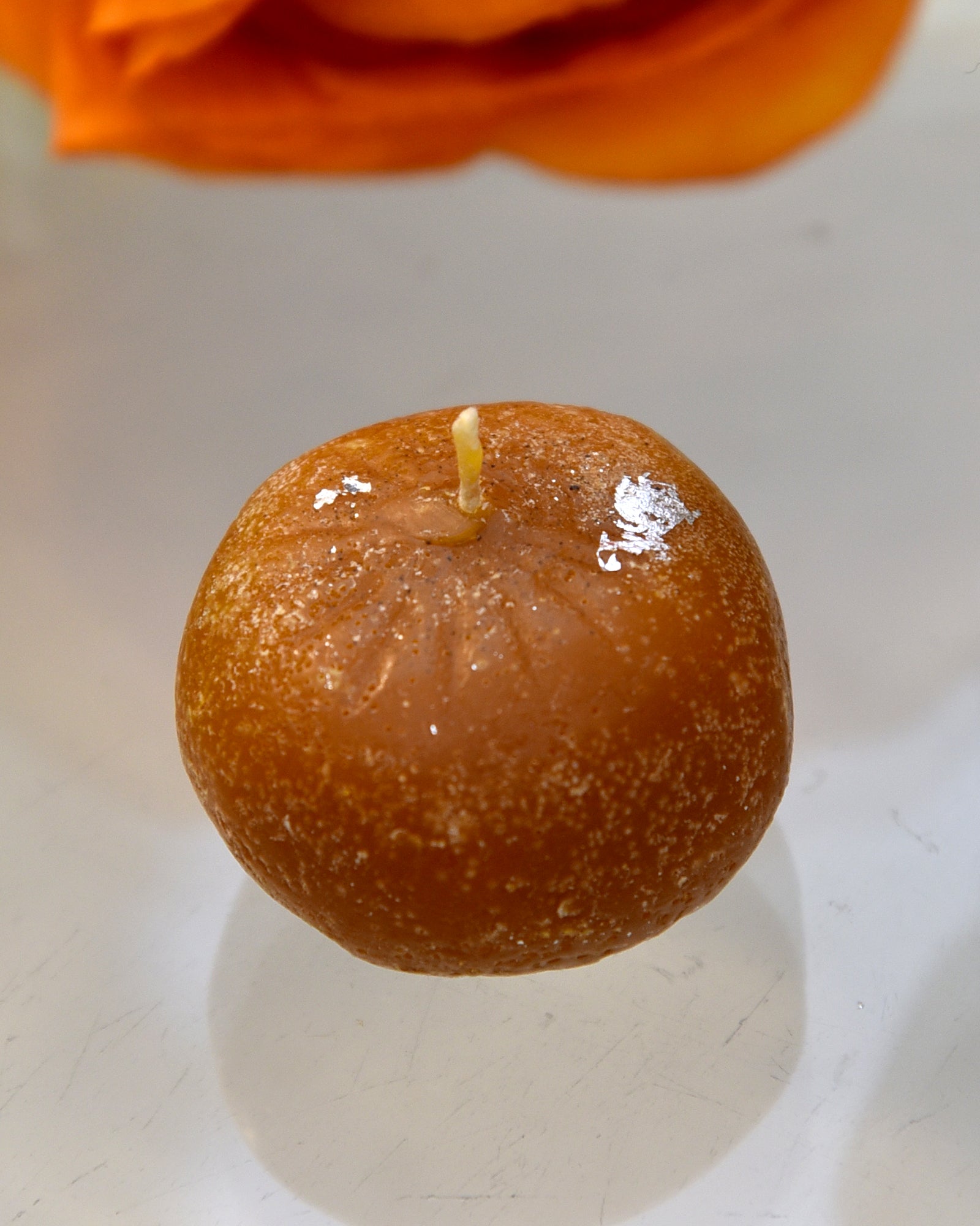 Premium Ladoo Candle, Hand Poured, Motichur Laddoo Candles, Diwali Gift Pack Decorative Scented Candle 100% Paraffin Wax, Set of 4