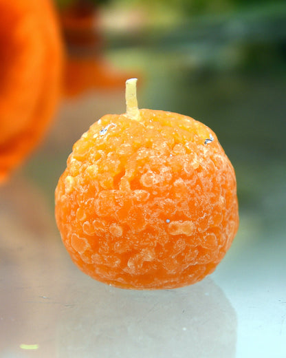 Premium Ladoo Candle, Hand Poured, Motichur Laddoo Candles, Diwali Gift Pack Decorative Scented Candle 100% Paraffin Wax, Set of 4