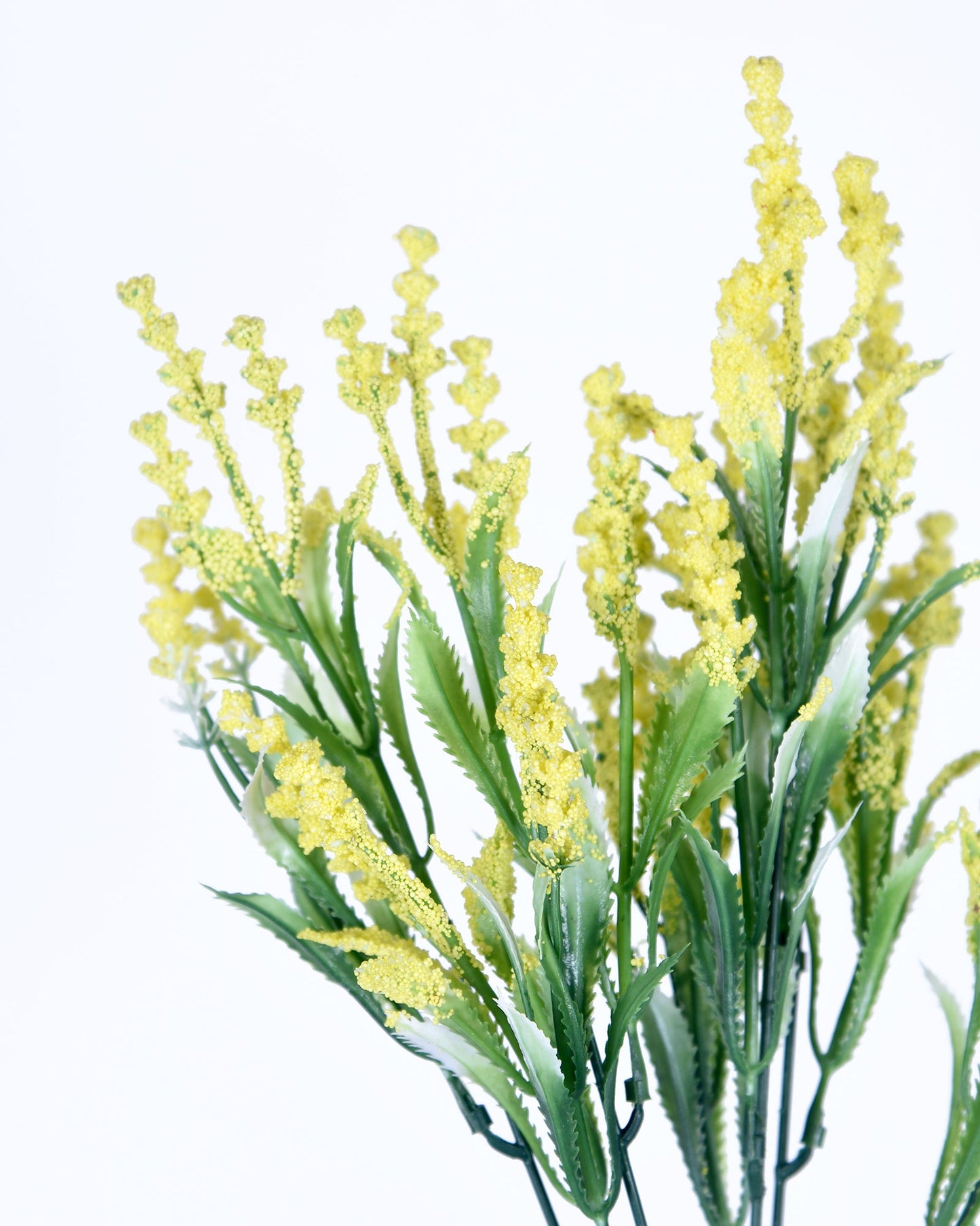 Homesake Artificial Lily of The Valley Flowers for Vase Decoration, White Faux Flower Stems for Home Decor, Table Centerpiece, Bedroom, Living Room, Office, Set of 2, Violet