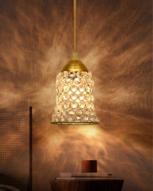 Crystal Hanging Pendant Bell Light, pendent light, hanging lamp