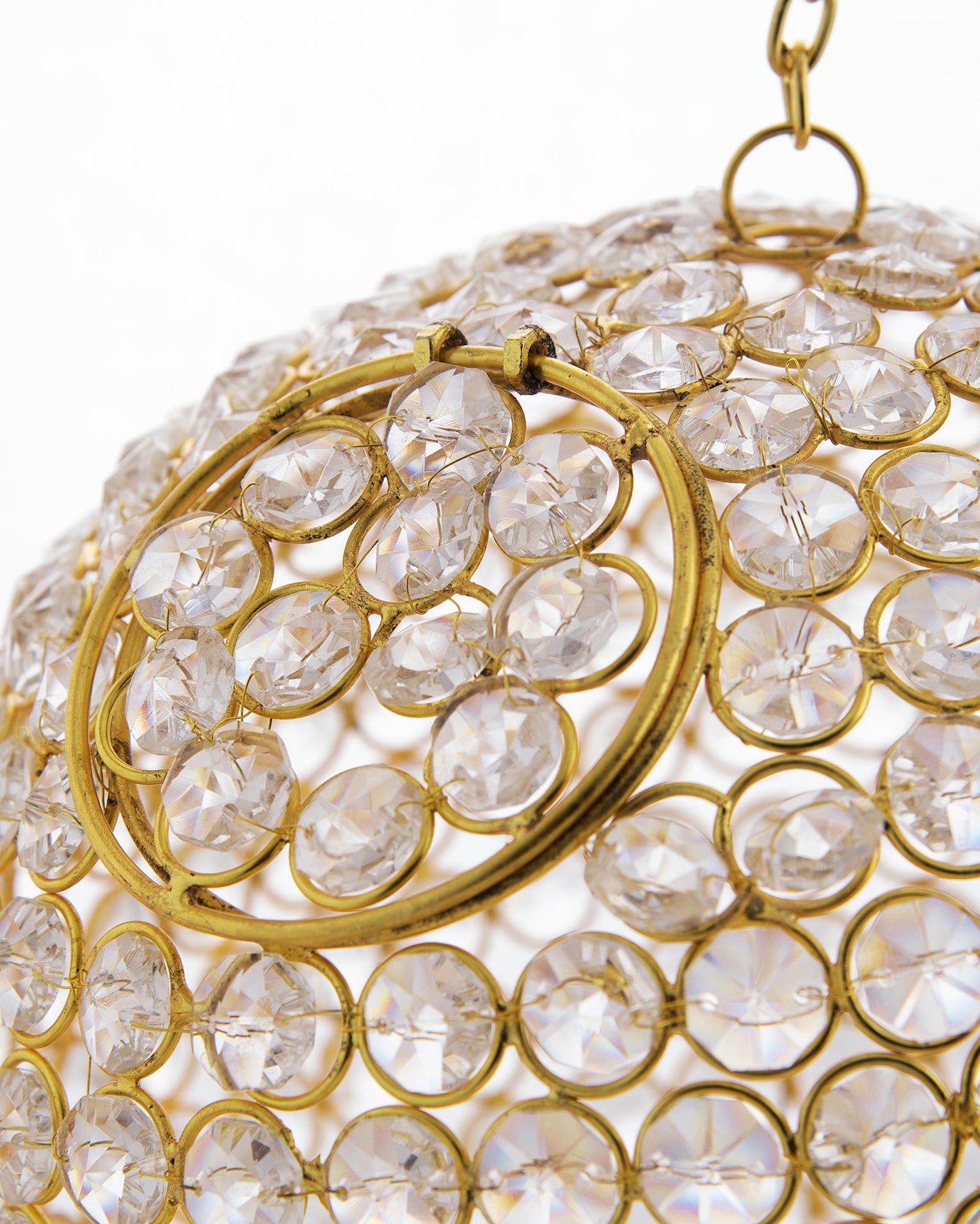 Crystal Hanging Pendant Ball Large