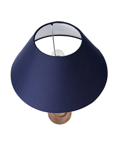 Eureka Polka Natural Wood Table Lamp With Shade