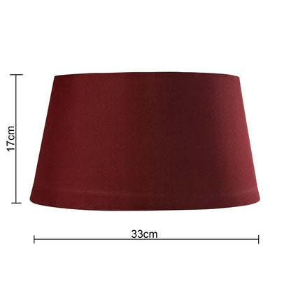 Classic drum Cotton shade, set of 2 (For E27, E14 and B-22 base)