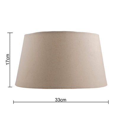 Classic drum Cotton shade, set of 2 (For E27, E14 and B-22 base)