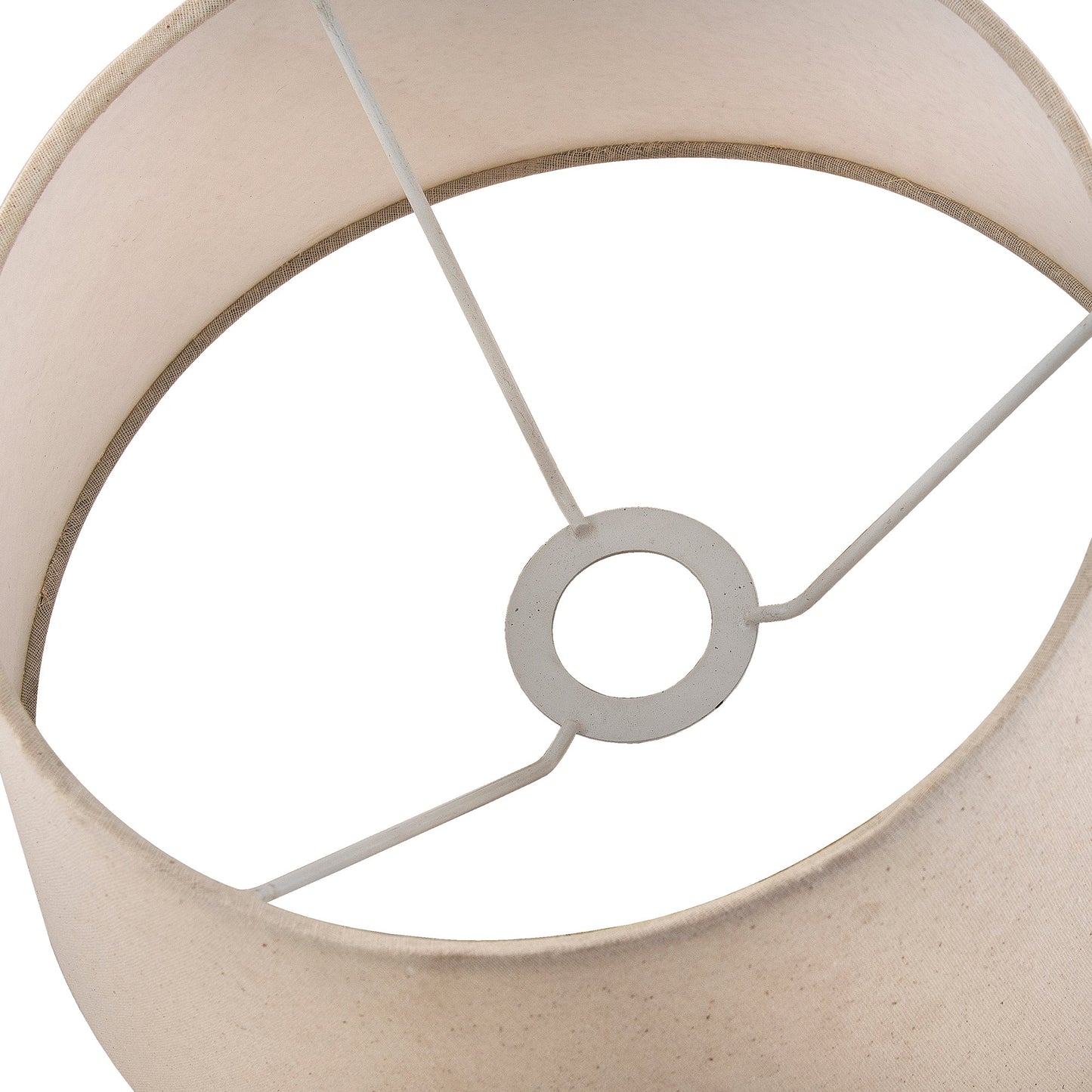 Classic drum Cotton shade, set of 2 (For E27, E14 and B-22 base)