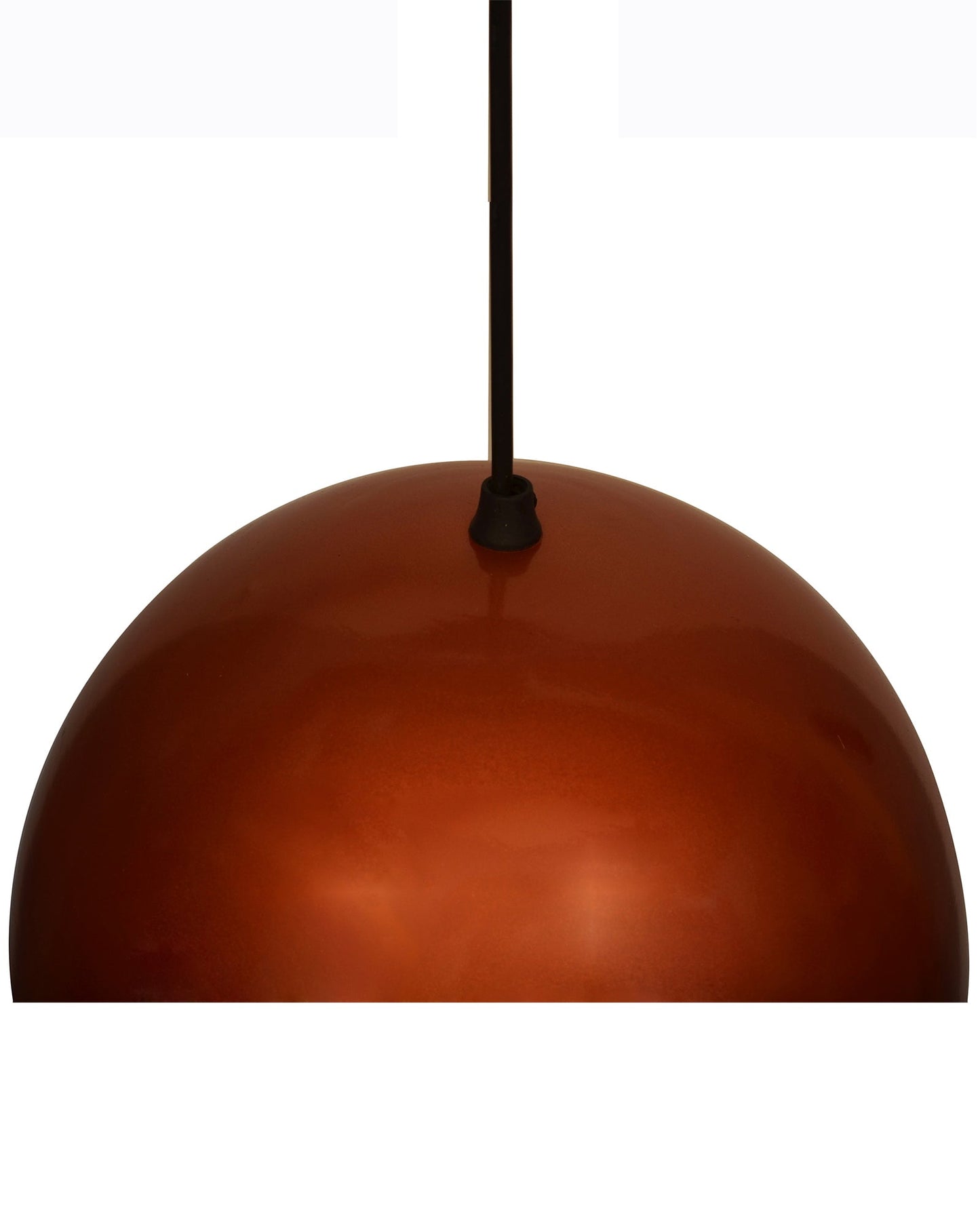 Metallic Pendant hanging light, hanging lamp 8"