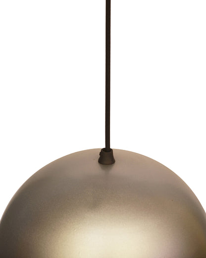 Metallic Pendant hanging light, hanging lamp 10"