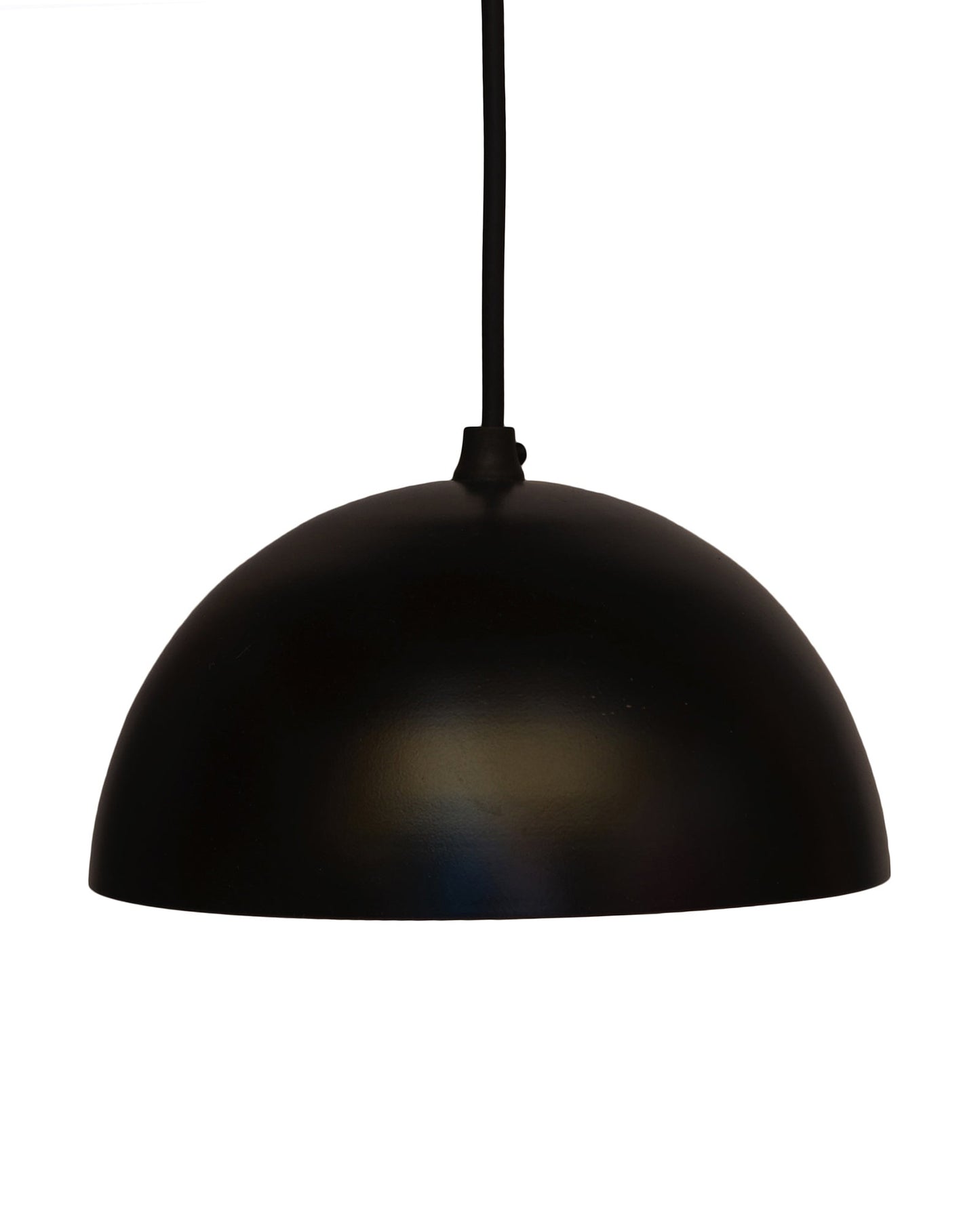 Metallic Pendant hanging light, hanging lamp 8"