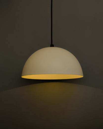 Metallic Pendant hanging light, hanging lamp 10"