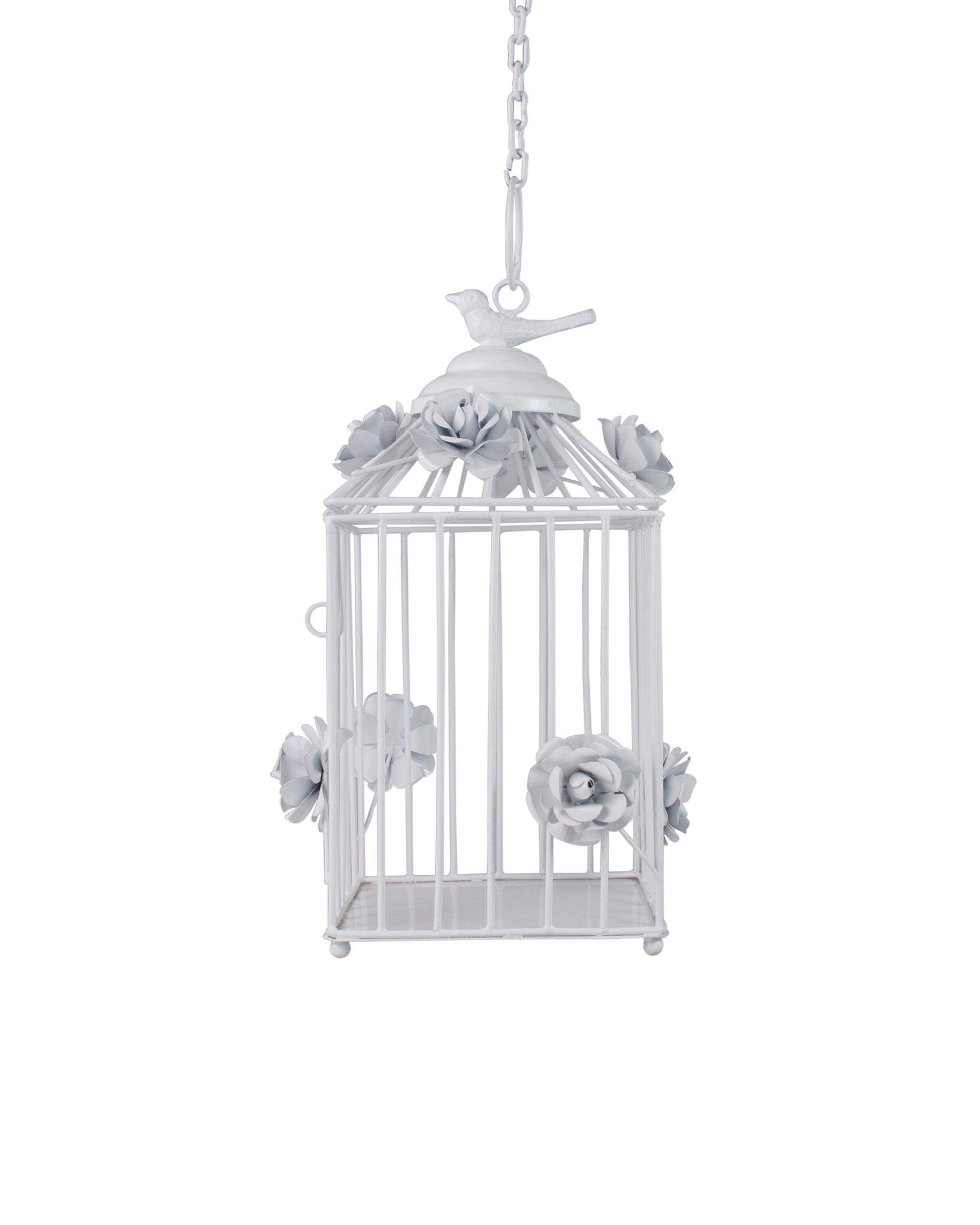 Decorative Hanging Bird Cage, Balcony/Patio Planter cage/hanging Candle holder
