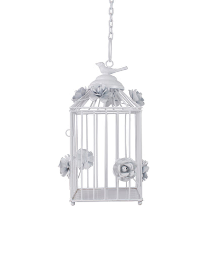 Decorative Hanging Bird Cage, Balcony/Patio Planter cage/hanging Candle holder