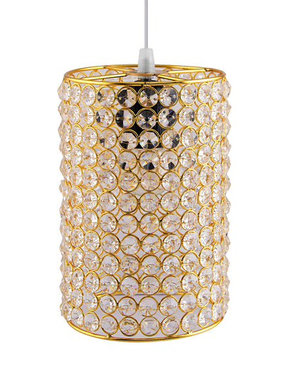 Crystal Hanging cylinder Pendant, hanging ceiling light