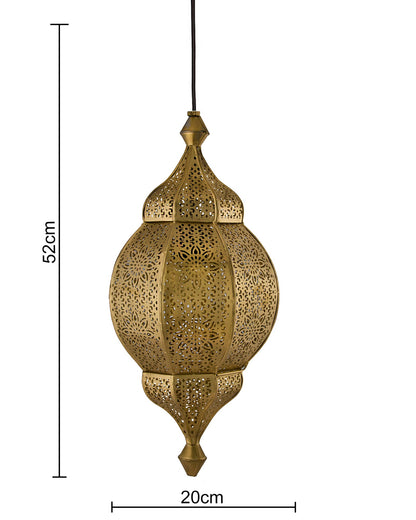 Classic Moroccan Orb Hanging Lamp, Antique hanging pendant light